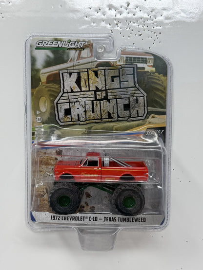 Greenlight Kings of Crunch Chevrolet C-10 Texas Tumbleweed CHASE 1:64 Diecast