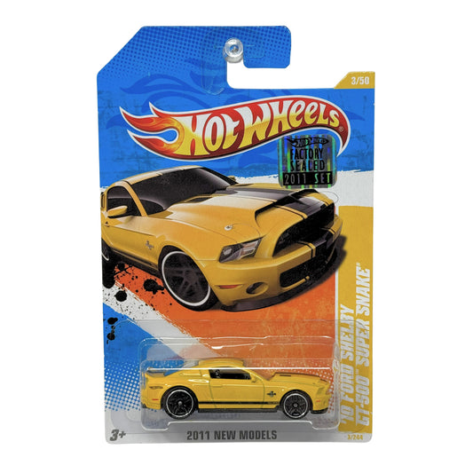 Hot Wheels New Models Shelby GT500 Super Snake 1:64 Diecast Factory Sealed