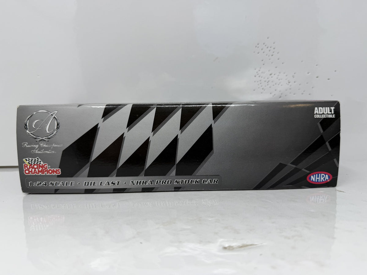 Racing Champions NHRA Warren Johnson Pontiac Pro Stock Gun Metal 1:24 Diecast