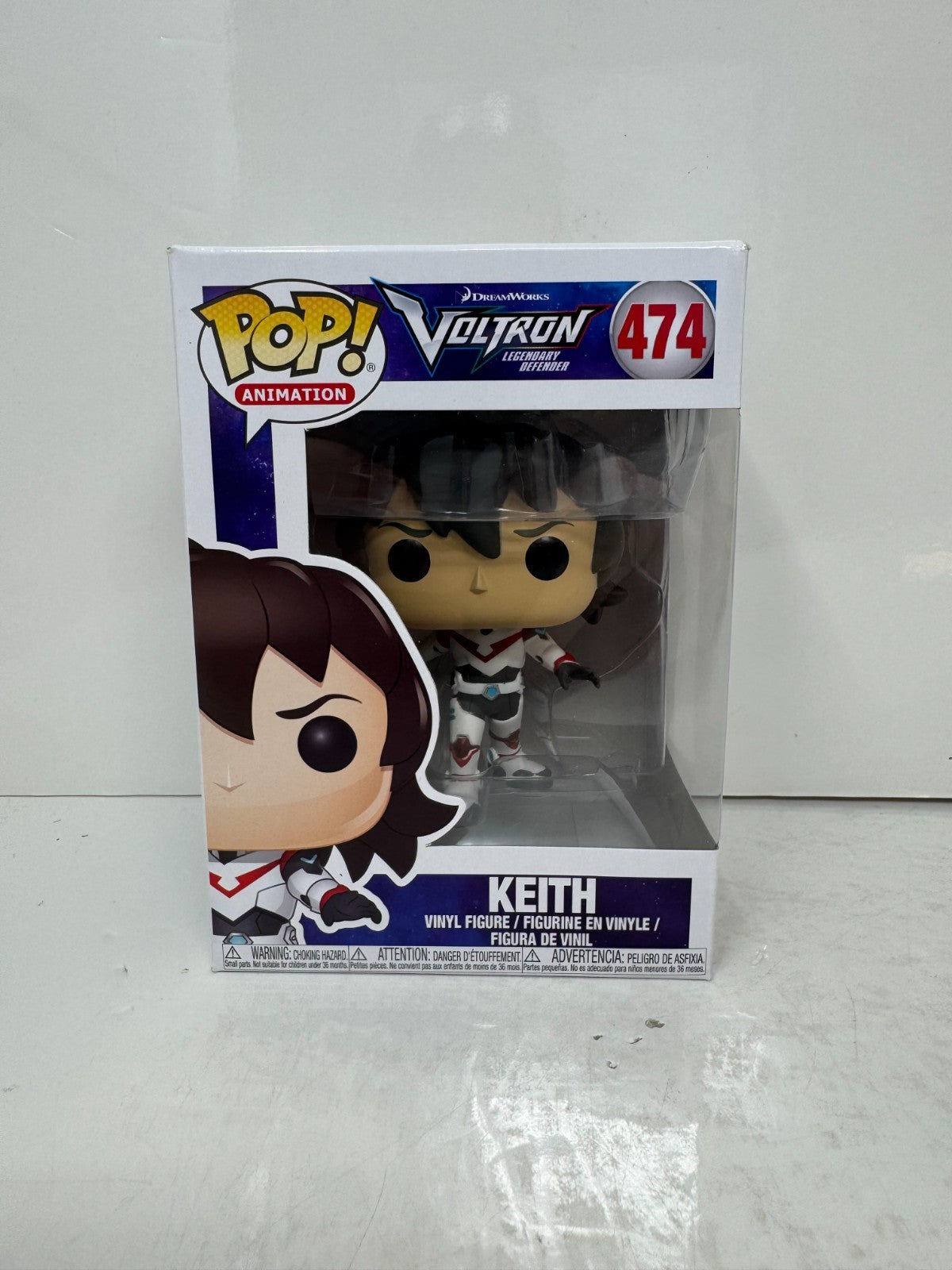 Funko Pop! Animation Voltron Legendary Defender Keith #474 Vinyl Figure