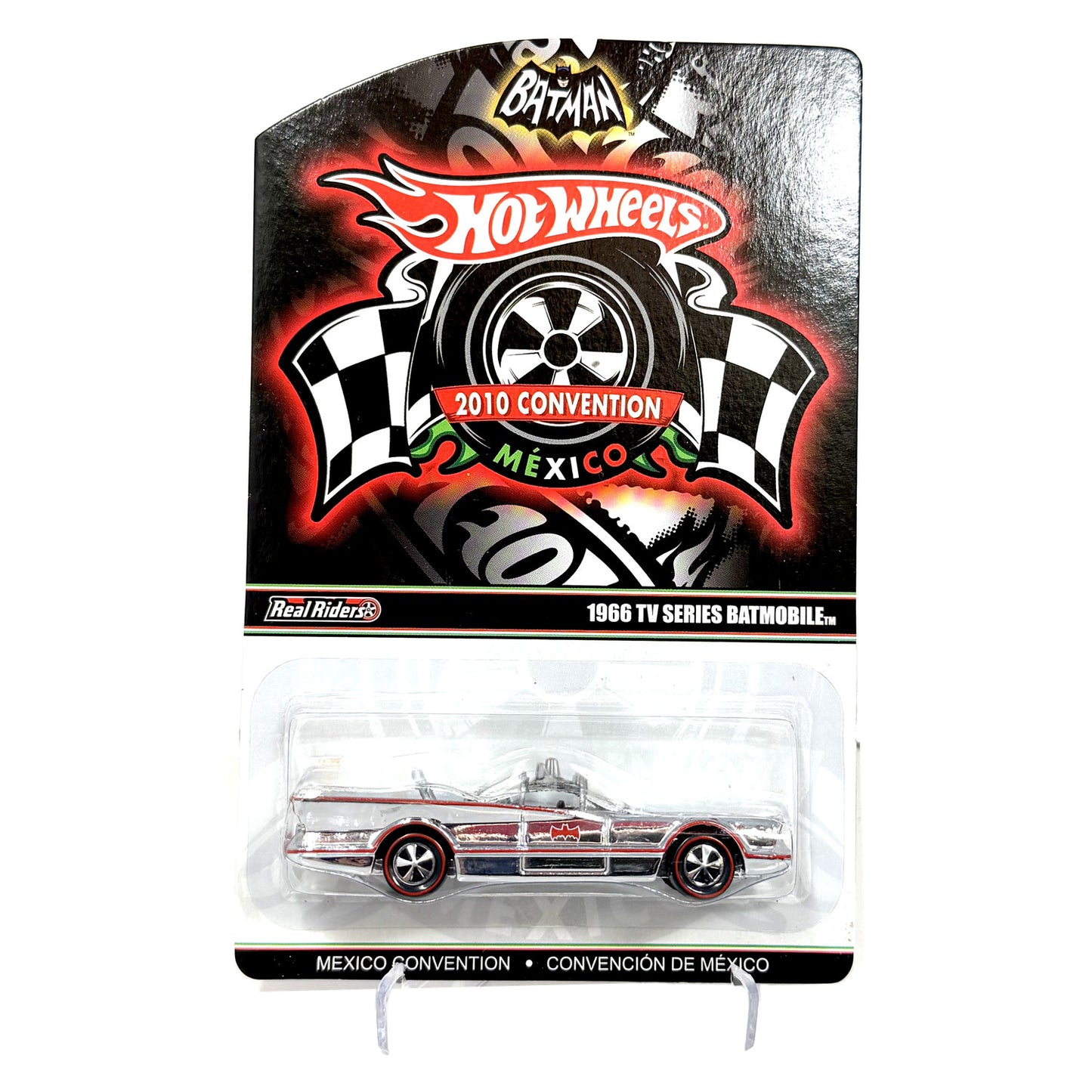 Hot Wheels 2010 Mexico Convention 1966 TV Series Batmobile 1:64 Diecast #2318
