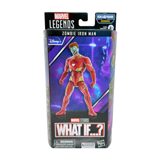 Marvel Legends What If... Zombie Iron Man Action Figure w/ Khonshu BAF Piece