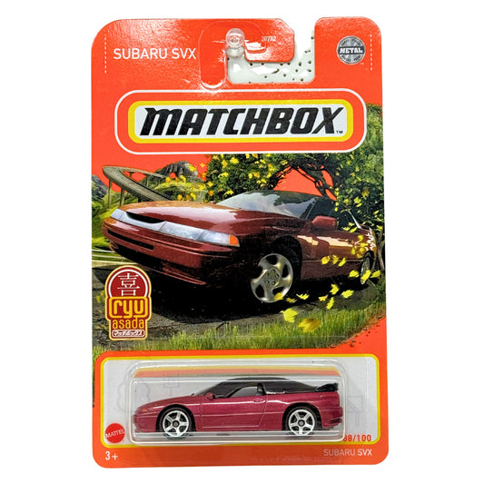 Matchbox Ryu Asada Subaru SVX 1:64 Diecast