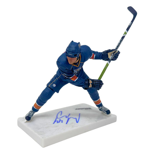 McFarlane NHL Sheldon Souray Edmonton Oilers Figure Auto Signed