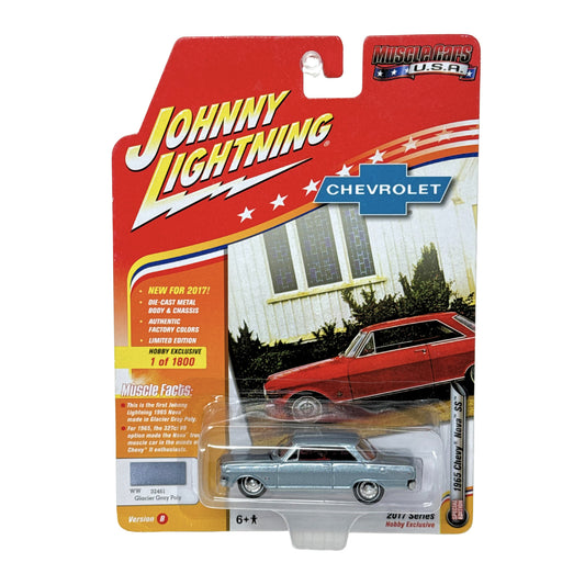 Johnny Lightning Muscle Cars USA 1965 Chevy Nova SS Hobby Exclusive 1:64 Diecast