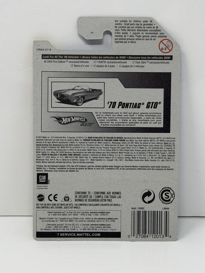 Hot Wheels 2008 First Editions 1970 Pontiac GTO 1:64 Diecast Red