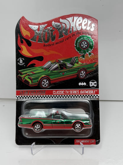 Hot Wheels RLC Red Line 2017 Holiday Classic TV Series Batmobile 1:64 Diecast