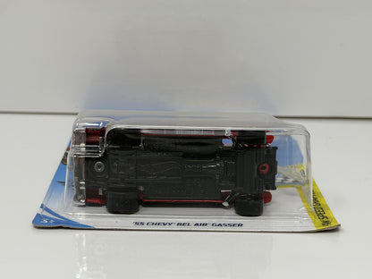Hot Wheels HW Speed Graphics 1955 Chevy Bel Air Gasser Red 1:64 Diecast US Card