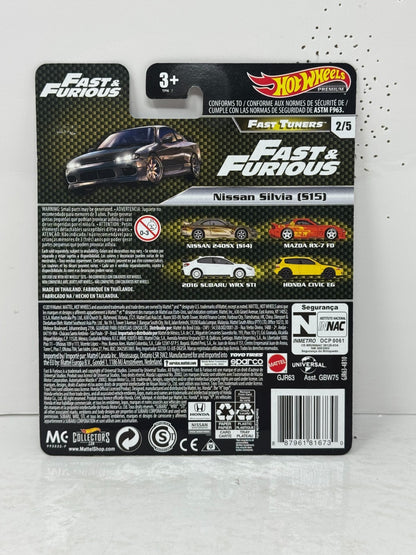 Hot Wheels Premium Fast & Furious Nissan Silvia (S15) 1:64 Diecast