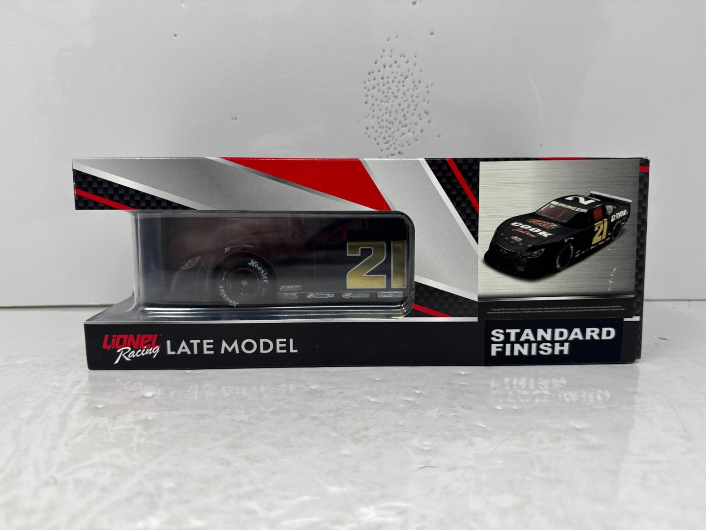 Lionel Nascar #21 Kaden Honeycutt Cook Electrical Snowball Derby 1:24 Diecast