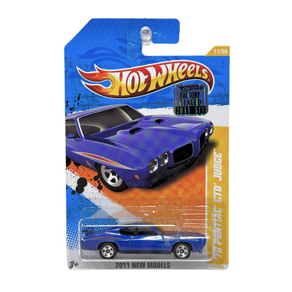 Hot Wheels New Models 1970 Pontiac GTO Judge 1:64 Diecast Factory Sealed