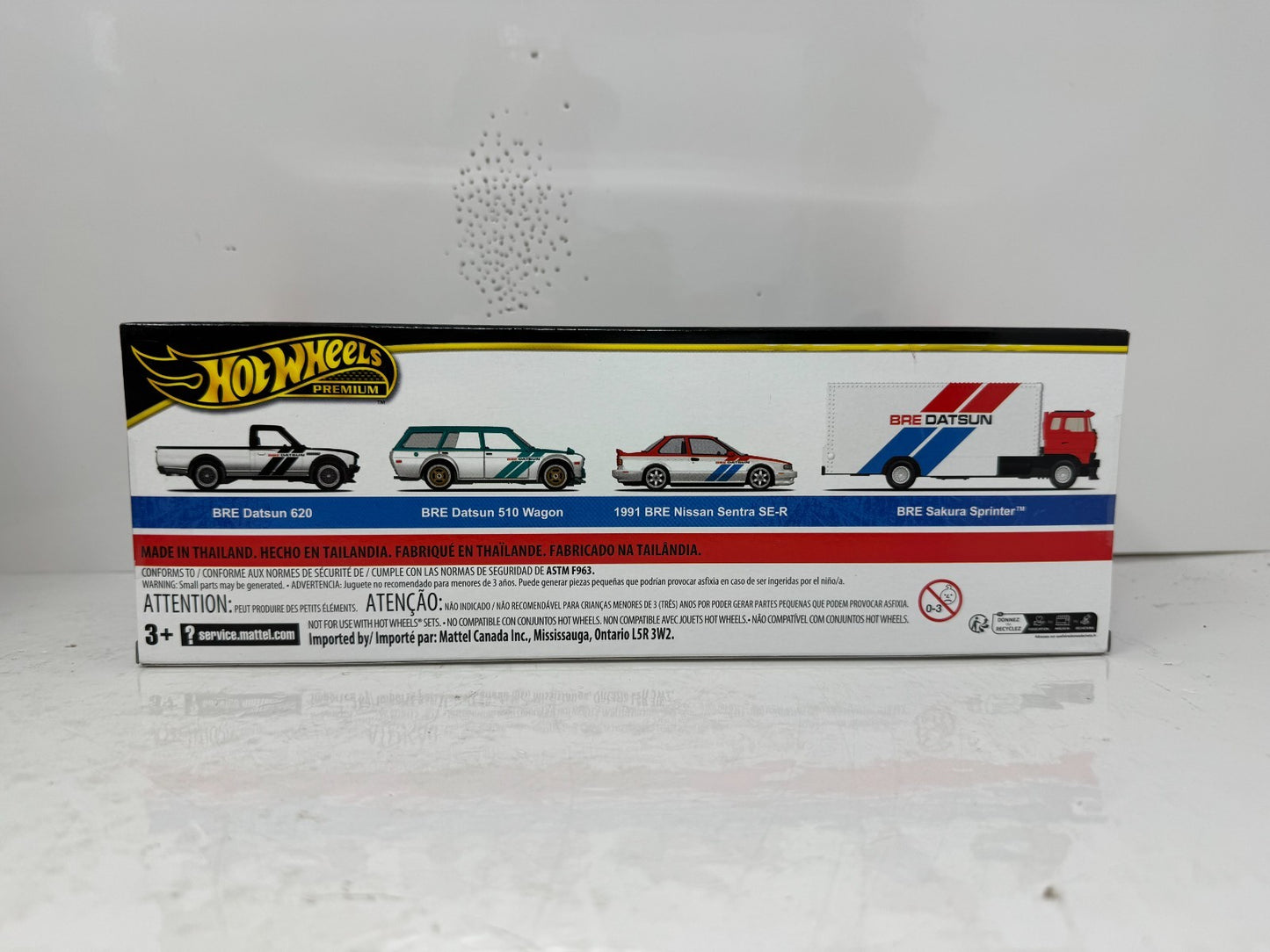 Hot Wheels Premium Bre Datsun 4-Pack Collector Diorama Set 1:64 Diecast