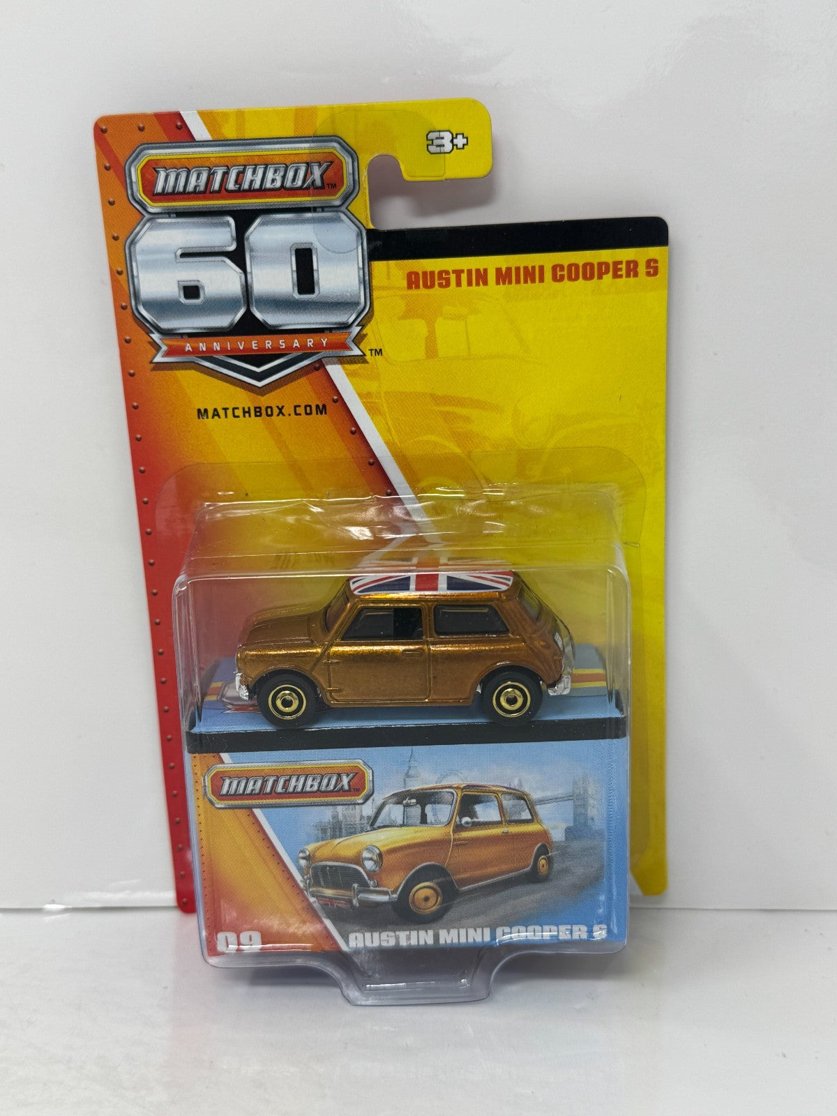 Matchbox 60th Anniversary Austin Mini Cooper S 1:64 Diecast