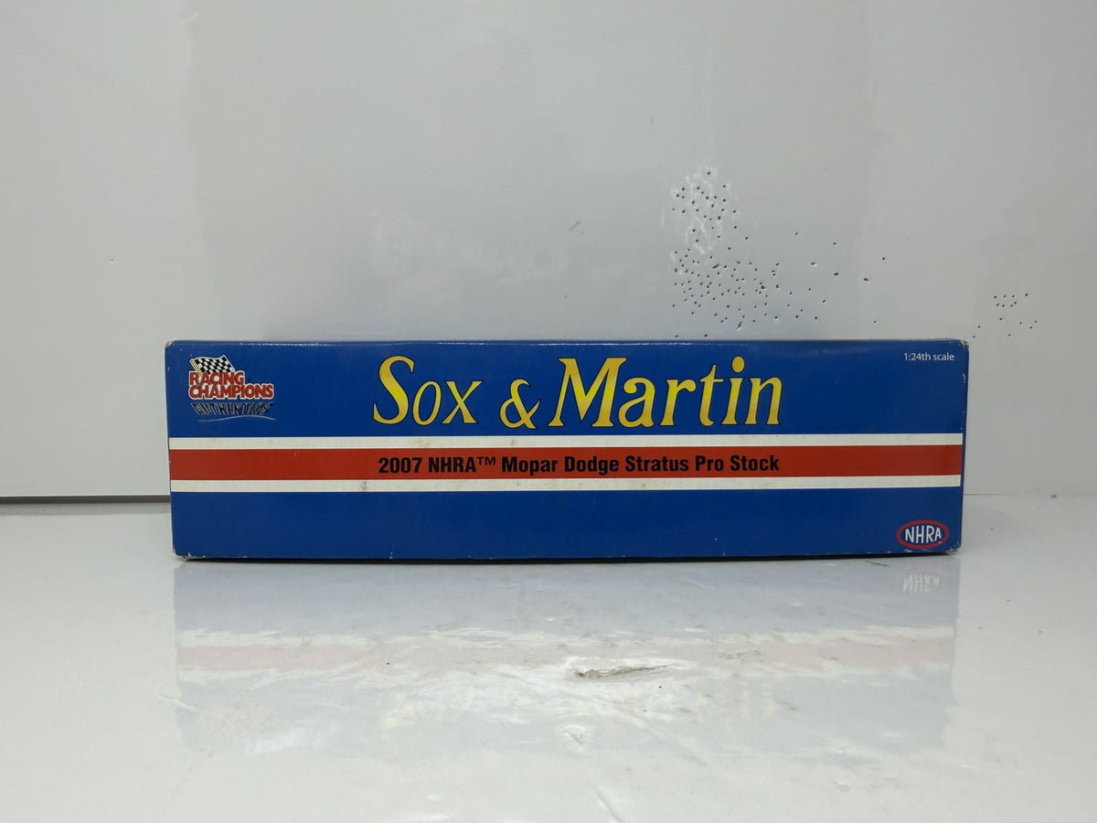 Racing Champions NHRA Sox & Martin 2007 Dodge Stratus Pro Stock 1:24 Diecast