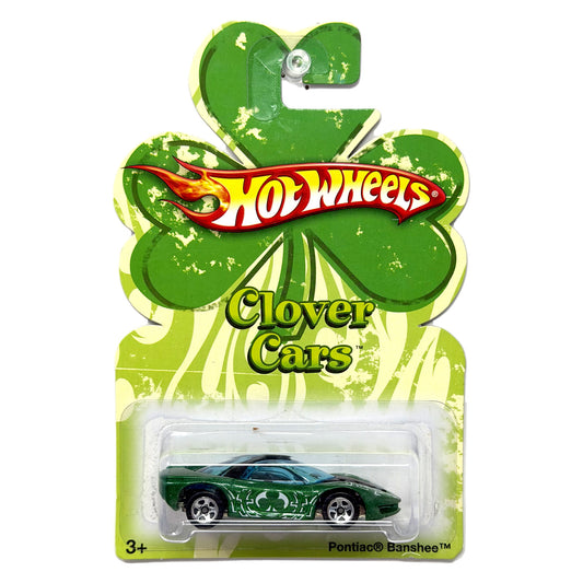 Hot Wheels Clover Cars Pontiac Banshee 1:64 Diecast Green