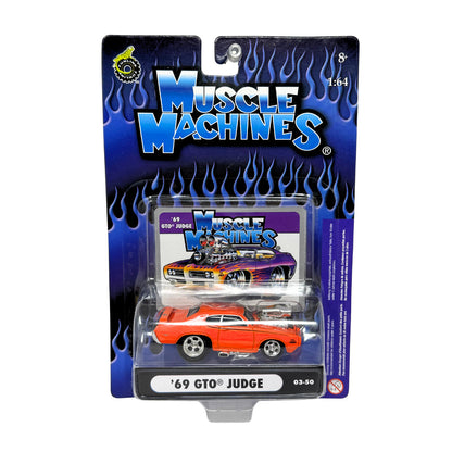 Muscle Machines 1969 GTO Judge 1:64 Diecast