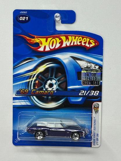 Hot Wheels First Editions 1969 Chevy Camaro 1:64 Diecast Factory Sealed
