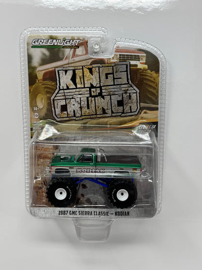 Greenlight Kings of Crunch 1987 GMC Sierra Classic Kodiak CHASE 1:64 Diecast