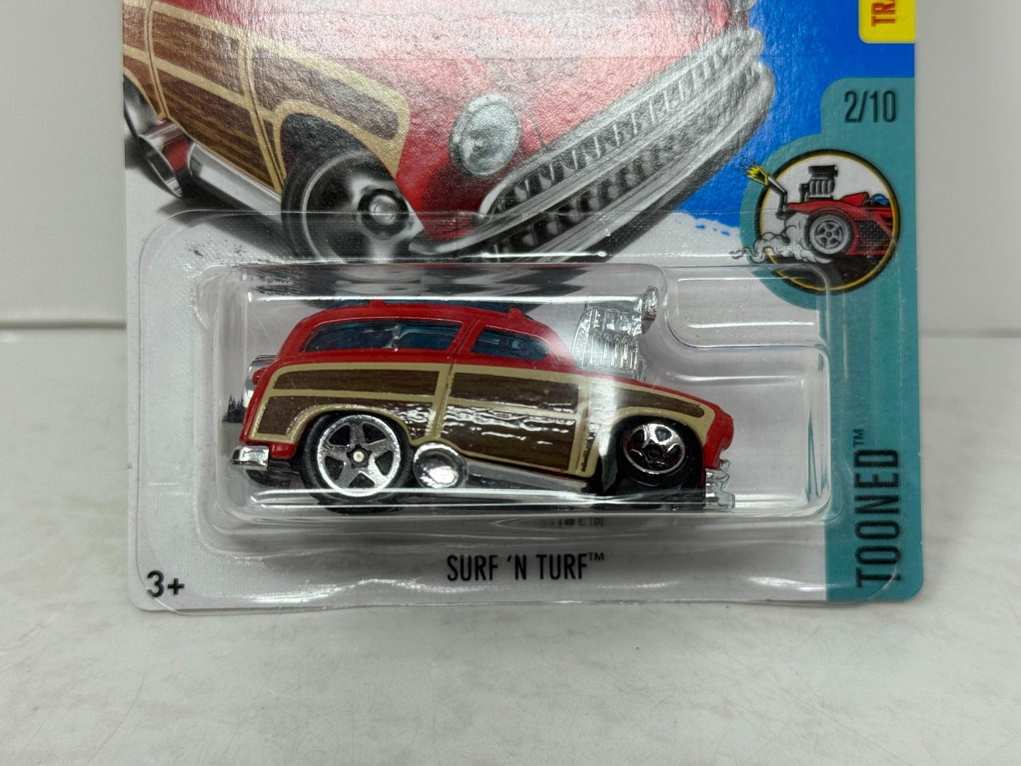 Hot Wheels Tooned Surf & Turf 1:64 Diecast BASE ERROR