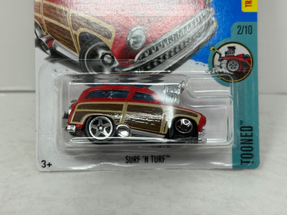Hot Wheels Tooned Surf & Turf 1:64 Diecast BASE ERROR
