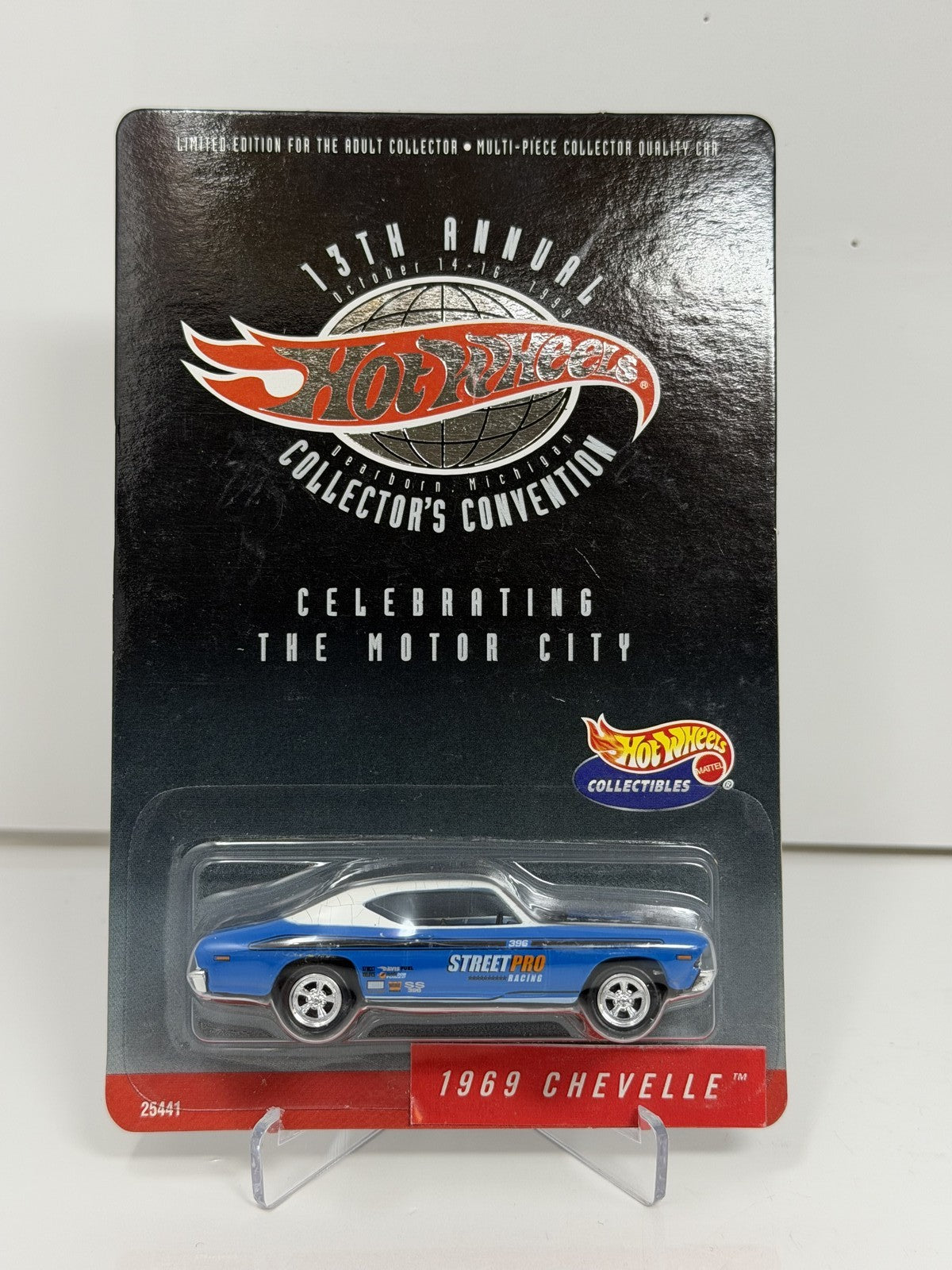 Hot Wheels 1999 13th Collectors Convention 1969 Chevelle 1:64 Diecast 1 of 5000