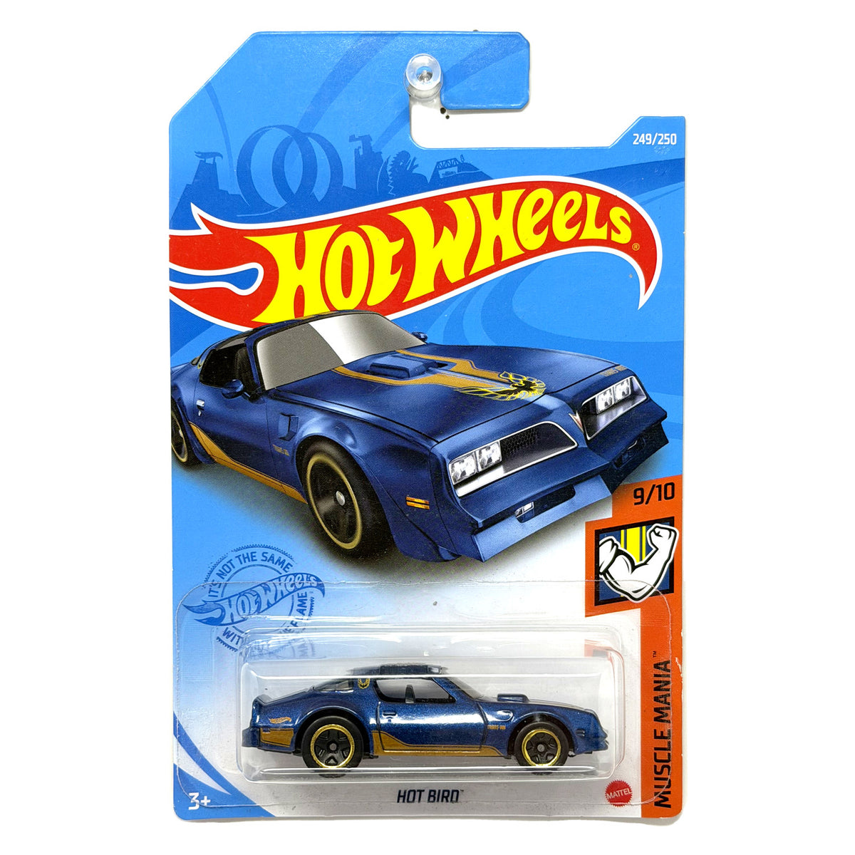Hot Wheels Muscle Mania Hot Bird 1:64 Diecast Blue