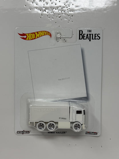 Hot Wheels The Beatles White Album Hiway Hauler 1:64 Diecast Real Riders
