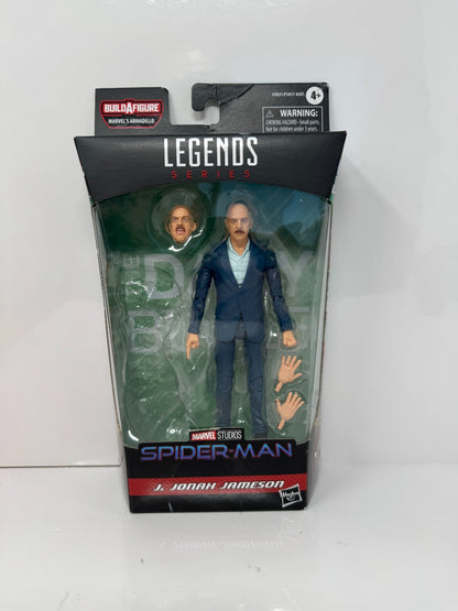 Marvel Legends Spider-Man No Way Home J Jonah Jameson Action Figure NO BAF PIECE