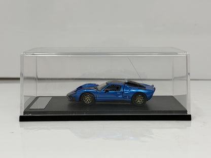 Unbranded Ford GT Race Car Blue 1:64 Diecast