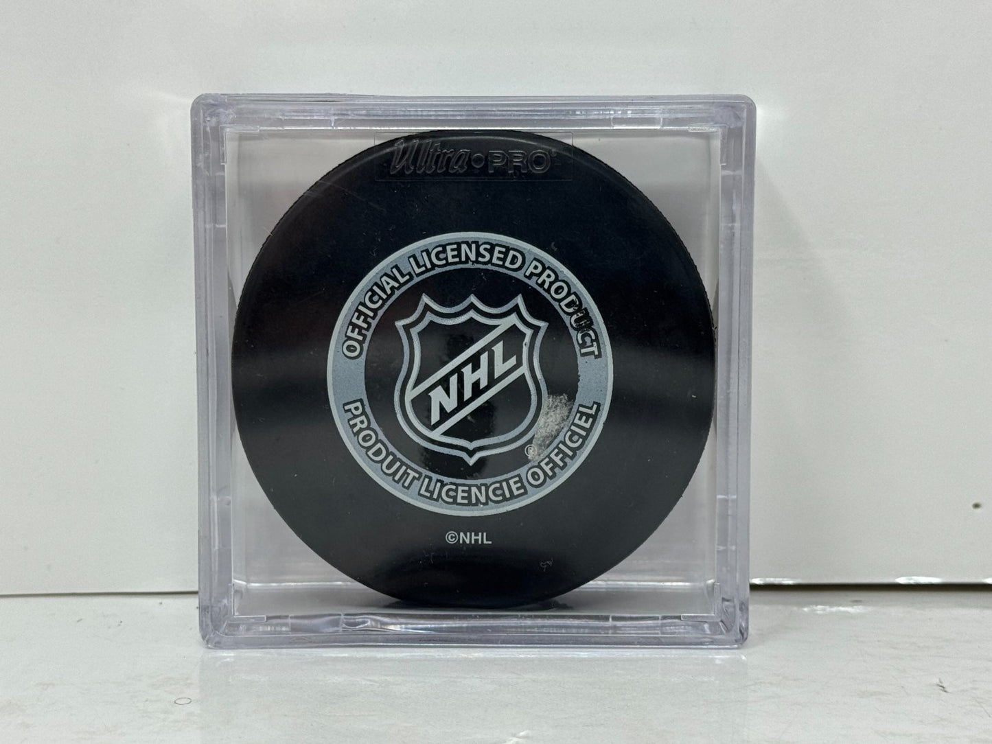 Bob Sweeney Boston Bruins Signed NHL Autograph Puck Silver Auto