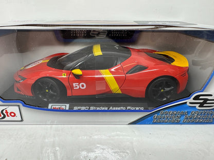Maisto Ferrari SF90 Stradale Assetto Fiorano Special Edition 1:18 Diecast