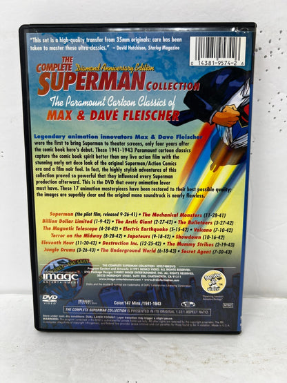The Complete Superman Collection (DVD) Kids Cartoon Good Condition!!!