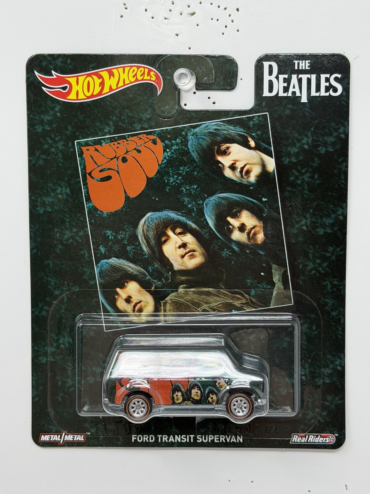 Hot Wheels The Beatles Rubber Soul Ford Transit Supervan 1:64 Diecast RRs