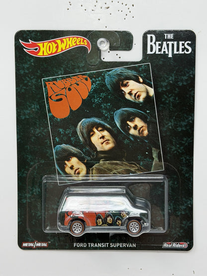 Hot Wheels The Beatles Rubber Soul Ford Transit Supervan 1:64 Diecast RRs