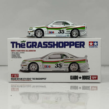 Kaido House Nissan Skyline GT-R (R34) The Grasshopper 1:64 Diecast