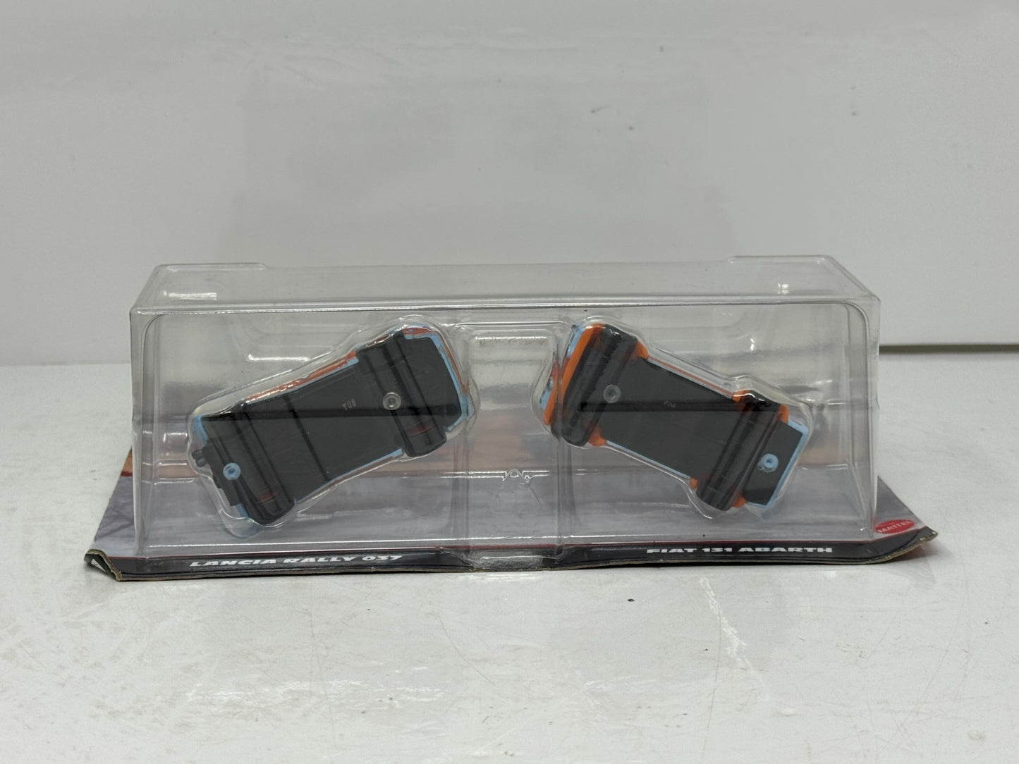 Hot Wheels Premium Gulf Lancia Rally 037 & Fiat 131 Abarth 2-Pack 1:64 Diecast