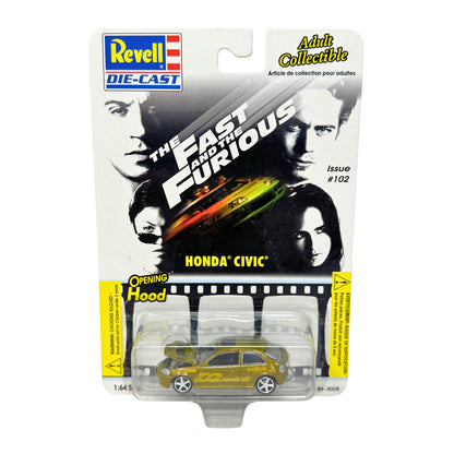 Revell Fast and the Furious Honda Civic Issue #102 1:64 Diecast Alt Art Card