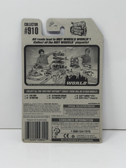 Hot Wheels First Editions Monte Carlo Concept Car 1:64 Diecast U.S. Card