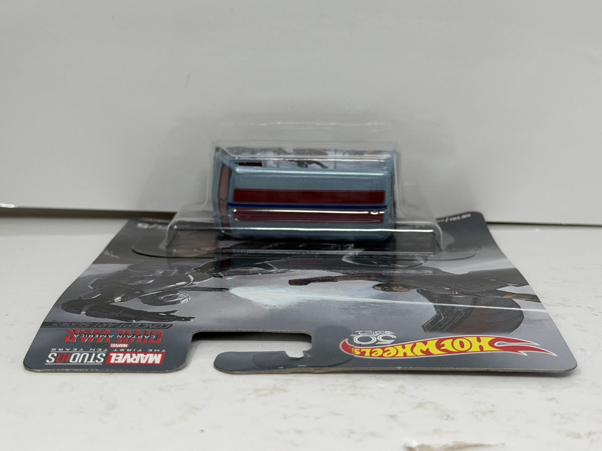 Hot Wheels Marvel Captain America 1966 Dodge A100 1:64 Diecast Real Riders