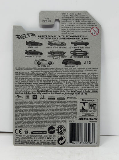 Hot Wheels fast & Furious 7 Subaru WRX STI 1:64 Diecast Blue