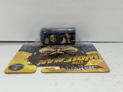 Hot Wheels Monsters Wolf Man Volkswagen T1 Panel Bus 1:64 Diecast Real Riders