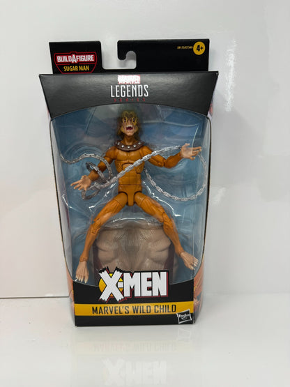 Marvel Legends X-Men Wild Child Action Figure w/ Sugar Man BAF Piece