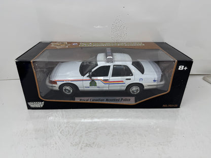 Motor Max RCMP Ford Crown Victoria Police Car 1:18 Diecast