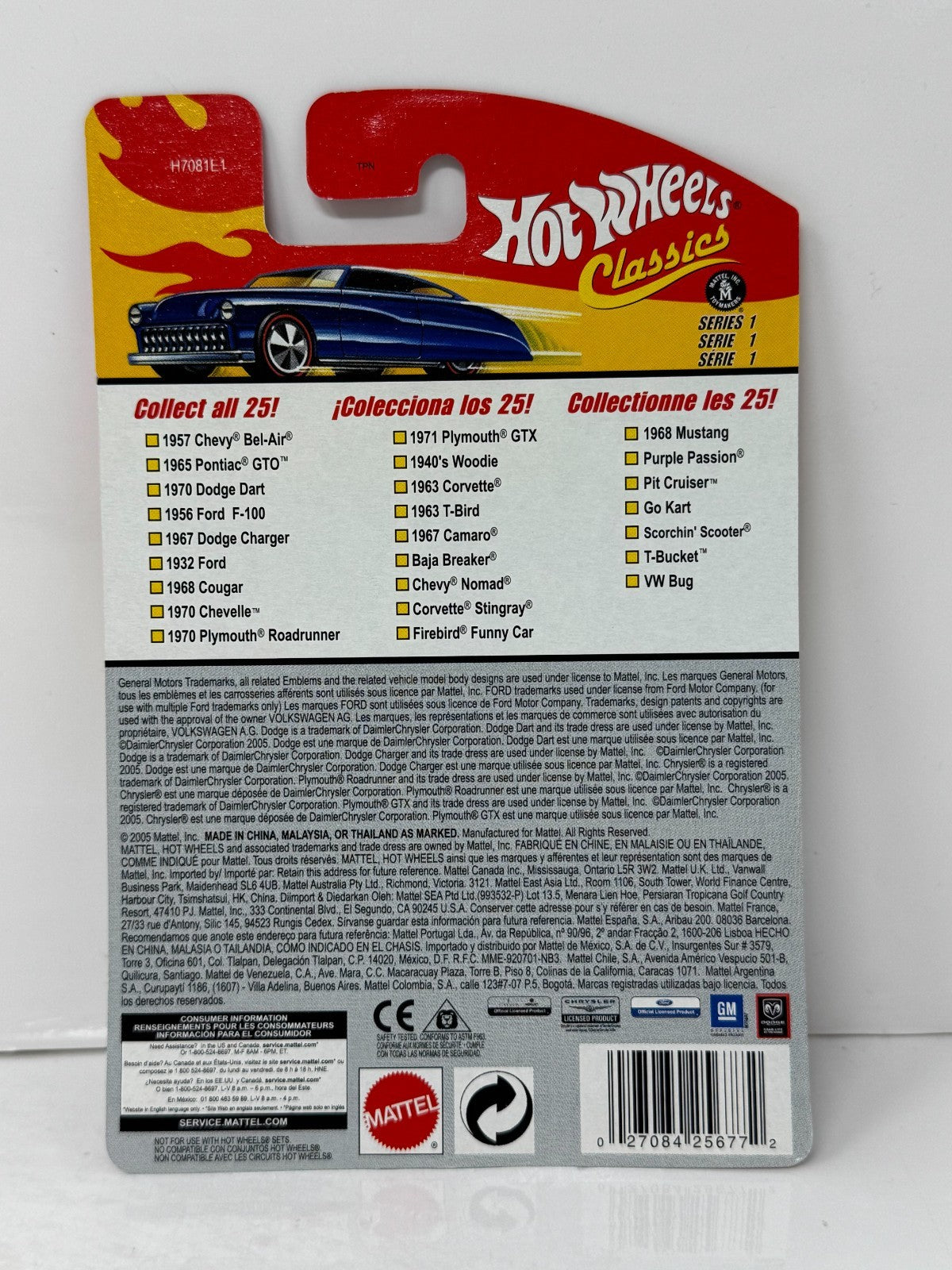 Hot Wheels Classics Chevy Nomad 1:64 Diecast