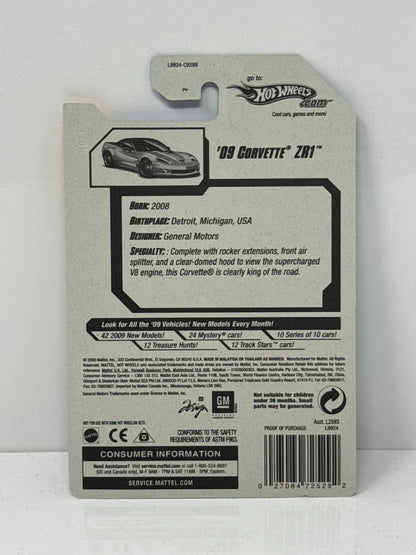 Hot Wheels New Models 2009 Chevy Corvette ZR1 1:64 Diecast Factory Sealed