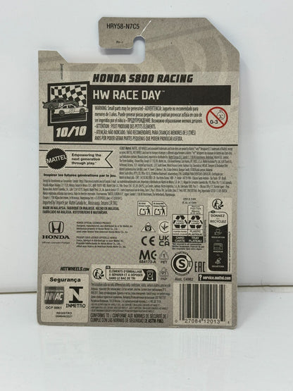 Hot Wheels HW Race Day Honda S800 Racing JDM 1:64 Diecast