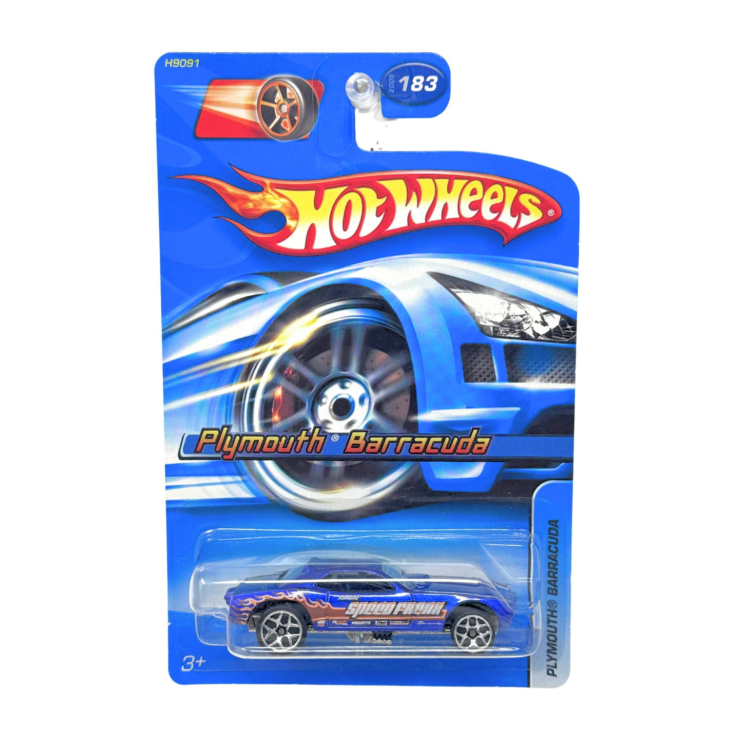 Hot Wheels Plymouth Barracuda Speed Freak 1:64 Diecast Blue V2