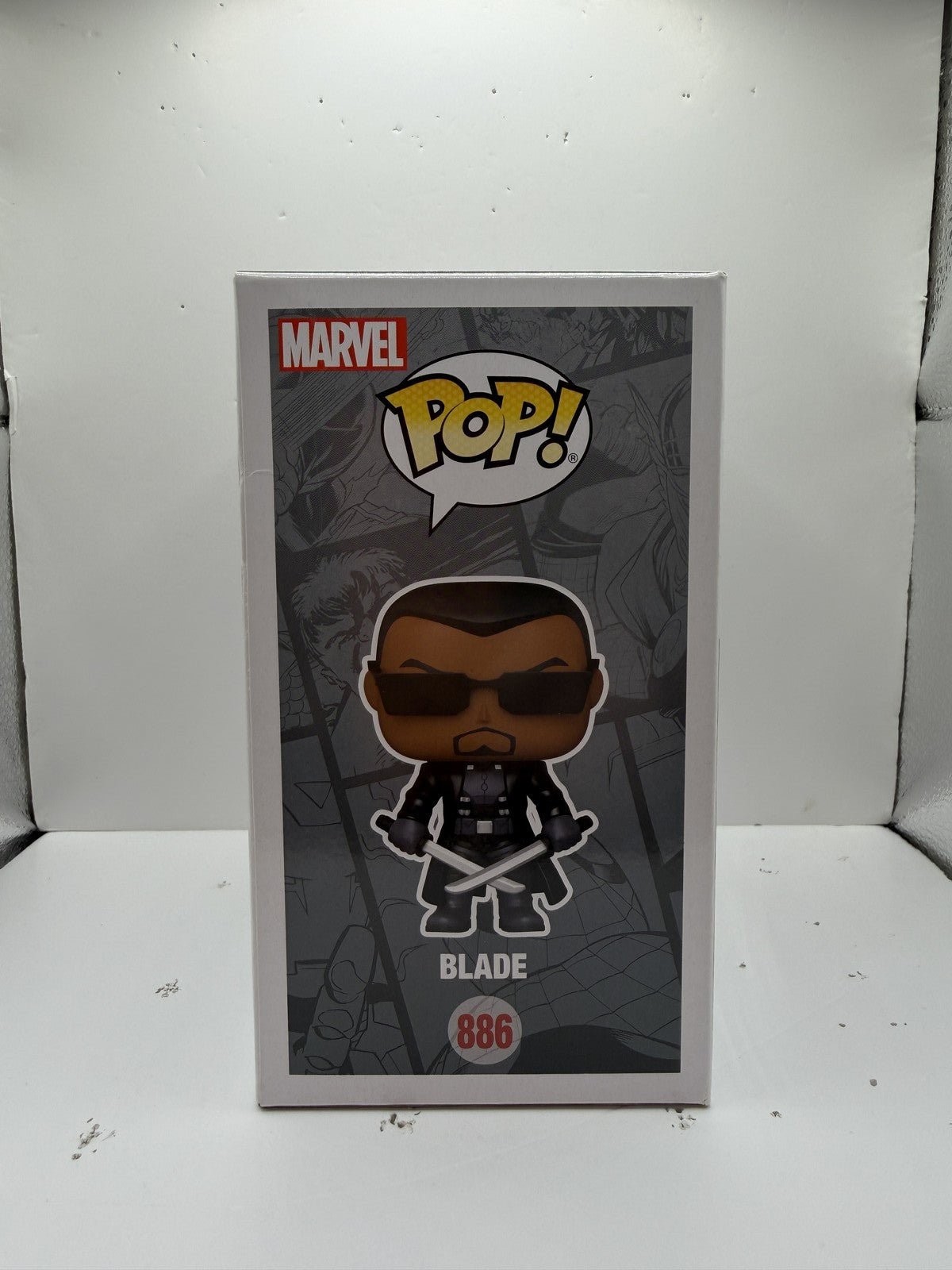 Funko Pop! Marvel #886 Blade Summer Convention Bobblehead