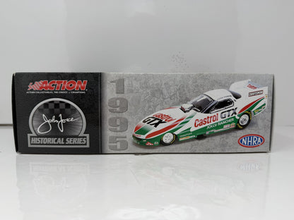 Action NHRA Historical John Force 1995 Pontiac Firebird Chrome 1:24 Diecast