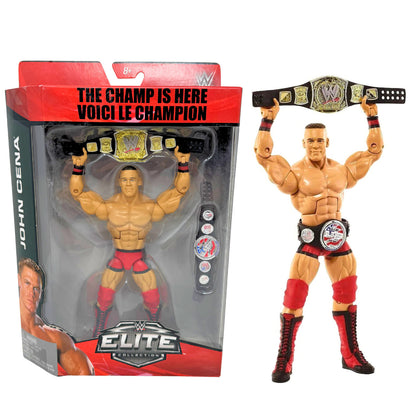 WWE Elite Flashback John Cena The Champ Is Here Action Figure Mattel